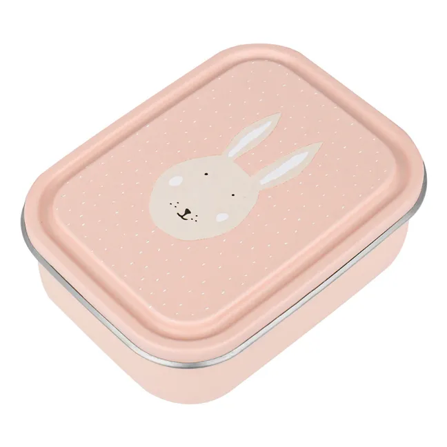 Scatola da pranzo piccola Mrs Rabbit | Rosa Pallido
