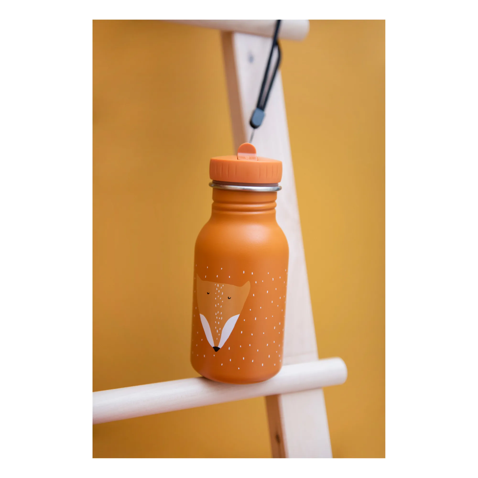 Gourde 350ml Mr Fox | Orange- Image produit n°1