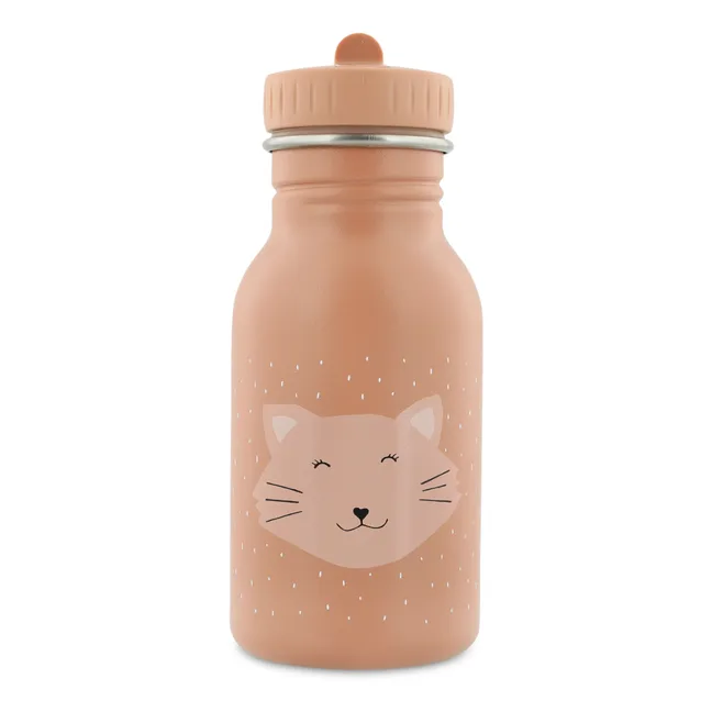 Mrs Cat 350ml Water Bottle | Dusty Pink
