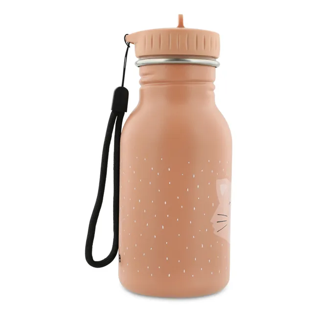 Mrs Cat 350ml Water Bottle | Dusty Pink