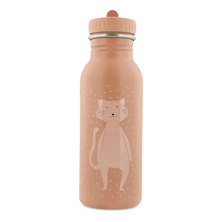 Gourde 500ml Mrs Cat | Vieux Rose- Image produit n°0