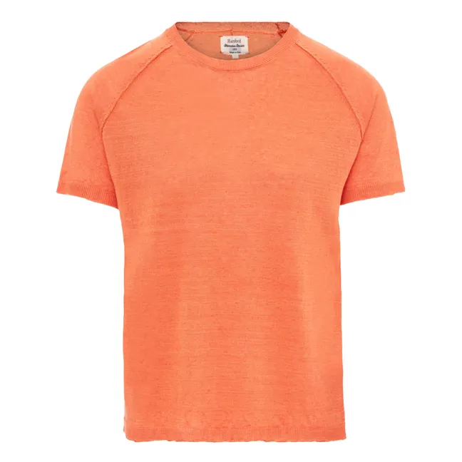 Maglietta in lino Mamou | Arancione