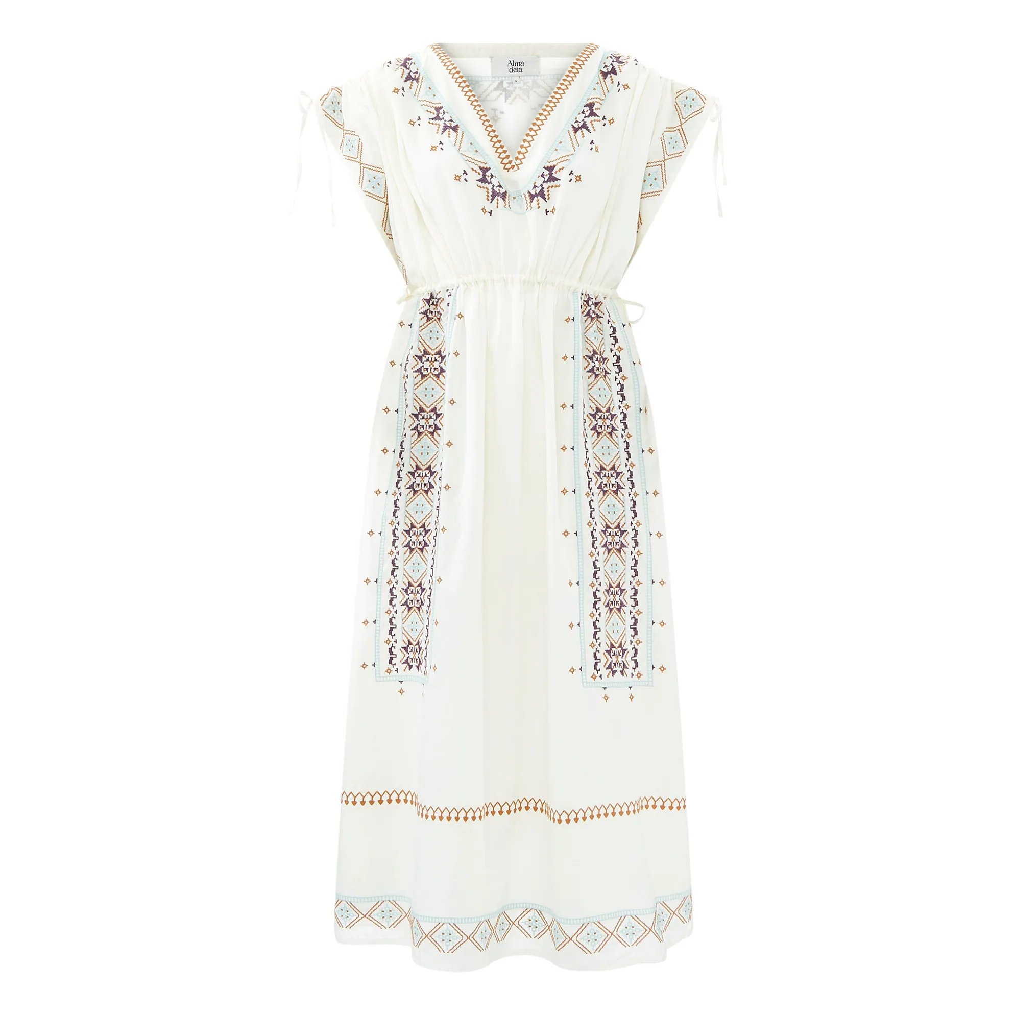 sachin and babi light blue dress Monsoon Katied Embroidered Kaftan Dress main image 1