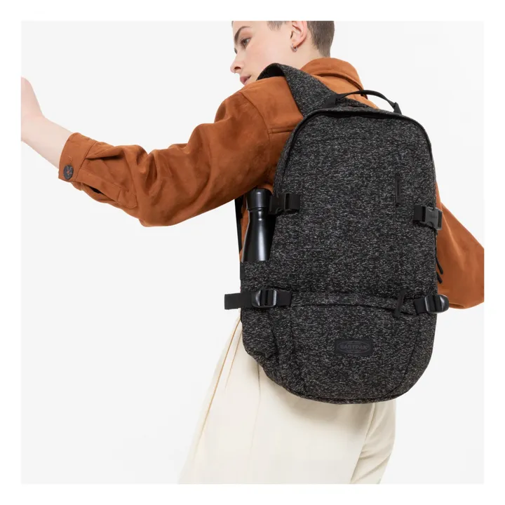 Floid Wool Backpack | Marled grey - Black- Product image n°3