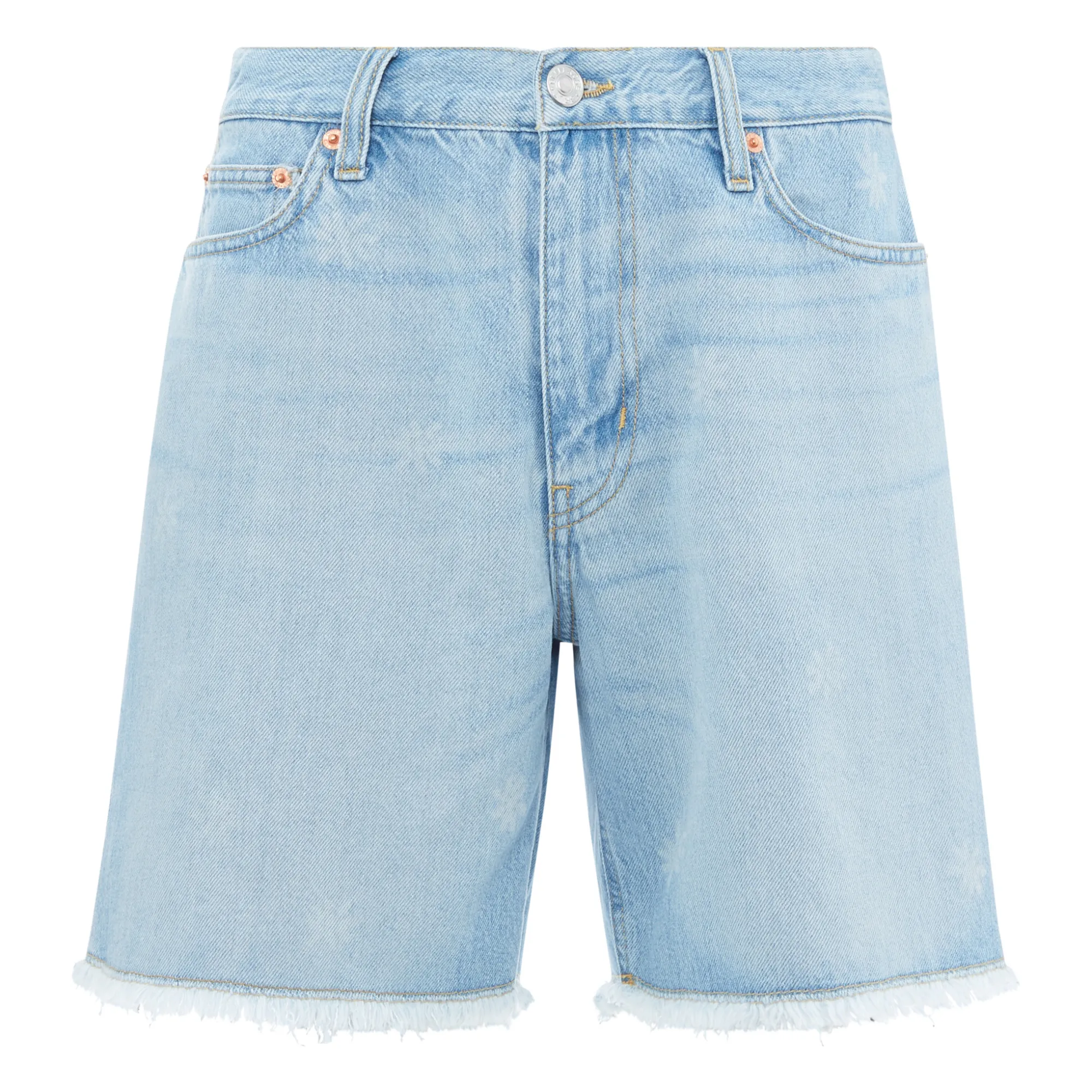 Bellerose Women's Blue Pym Organic Cotton Bermuda Shorts - Collection