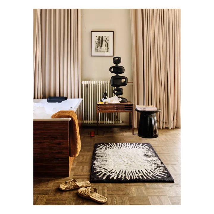 Table d'appoint en faïence | Noir- Image produit n°2