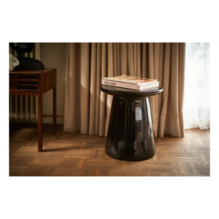 Table d'appoint en faïence | Noir- Image produit n°3