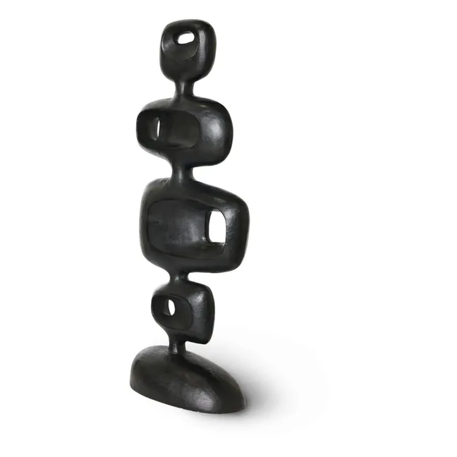 Sculpture en aluminium | Noir