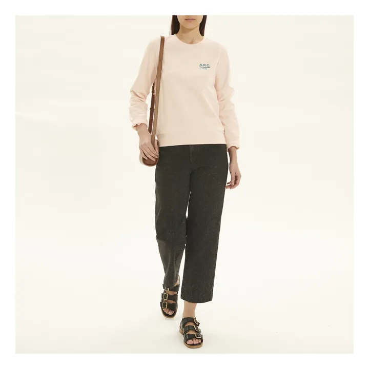 Sweatshirt Skye Bio-Baumwolle | Blassrosa- Produktbild Nr. 4