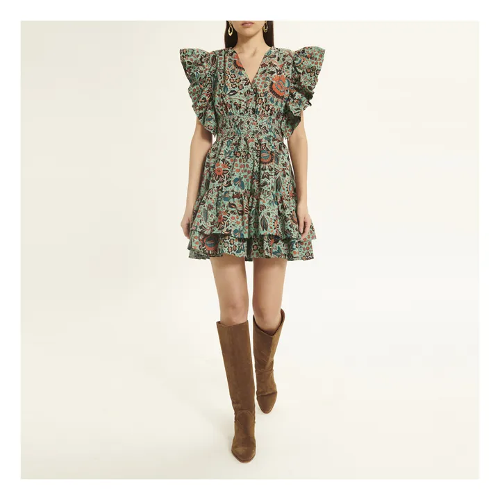 Kiri Dress | Jade Green- Product image n°1