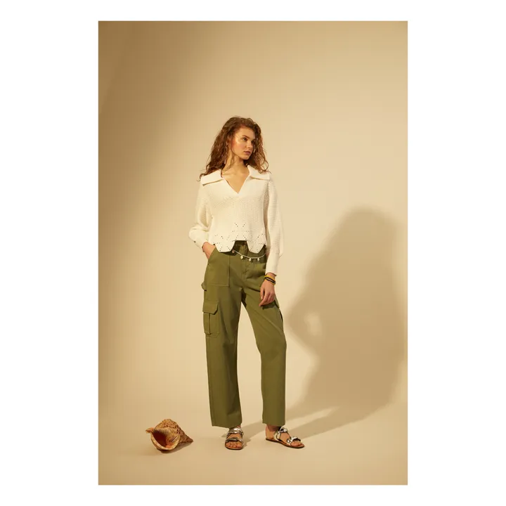 Pantaloni, modello: Pila | Verde militare- Immagine del prodotto n°1