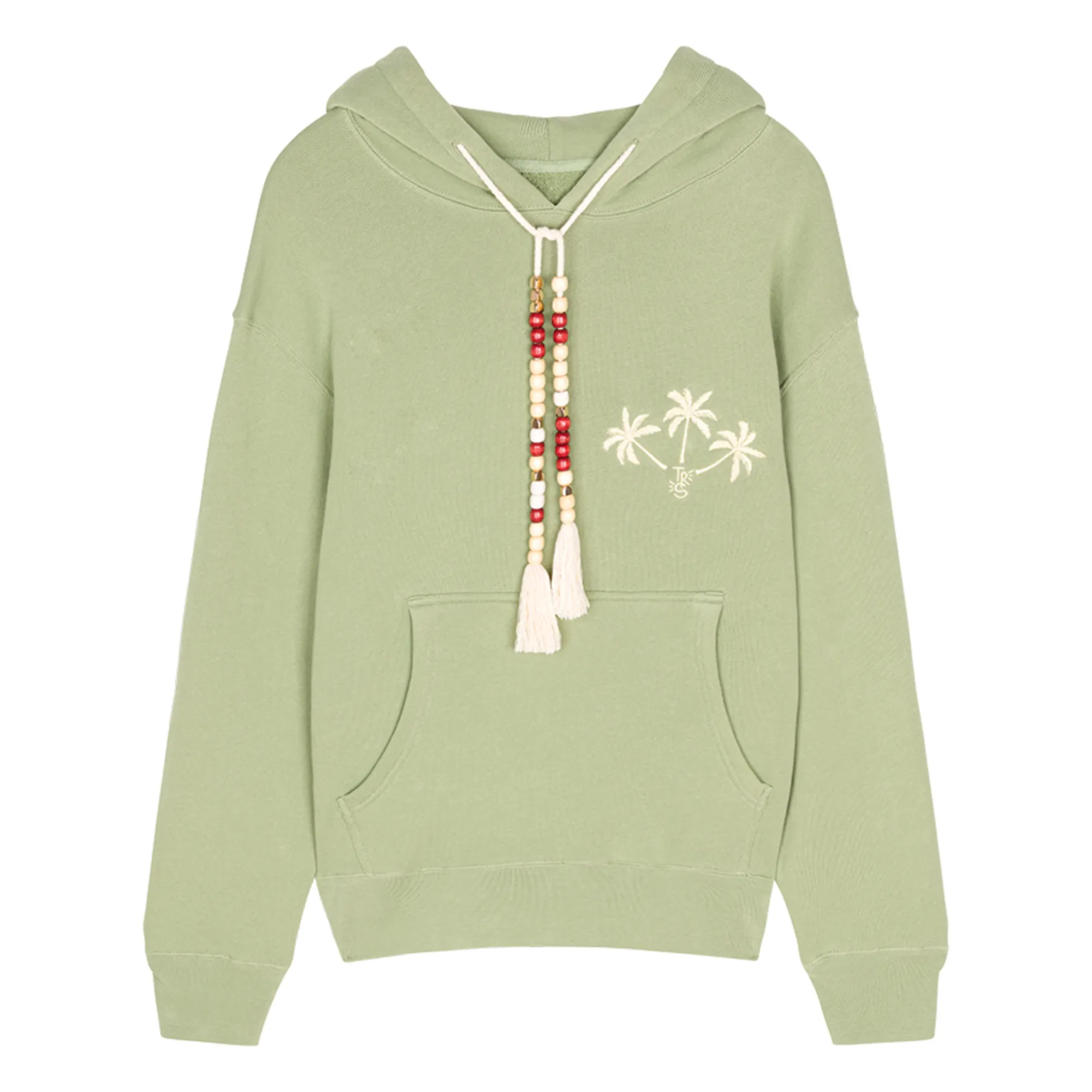 Tressé Khaki Tidi Organic Cotton Sweatshirt