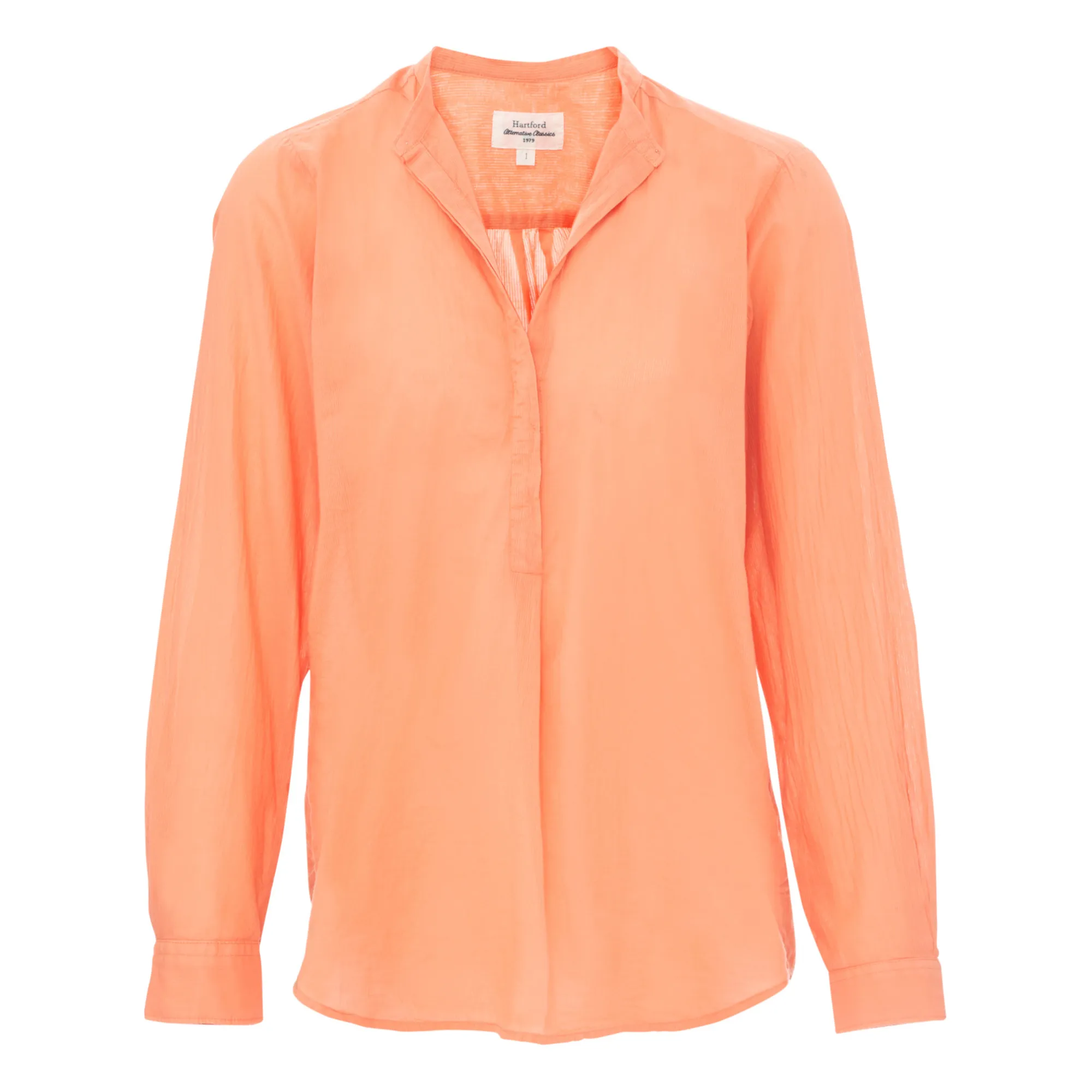 Hartford Orange Carta Blouse