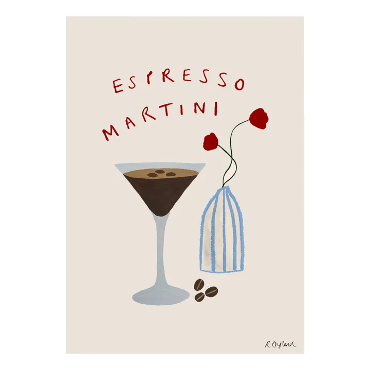 Affiche Espresso Martini | Rose poudré- Image produit n°0