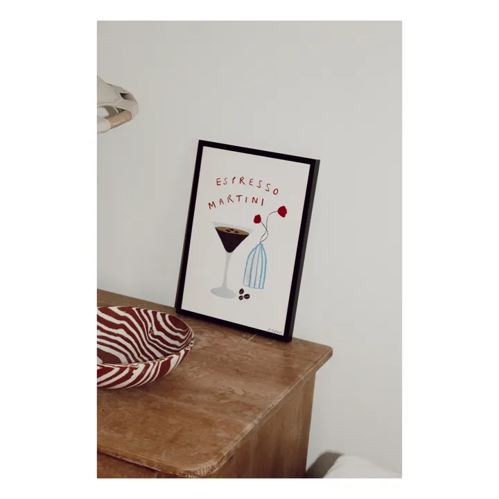 Affiche Espresso Martini | Rose poudré- Image produit n°1
