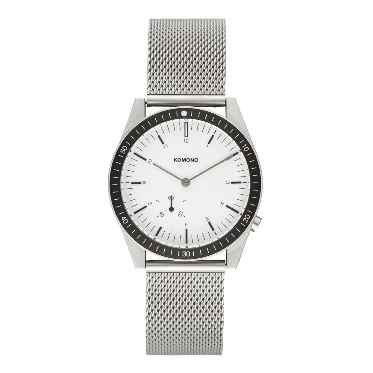 Komono Silver Ray Legacy Mesh Watch - Adult Collection