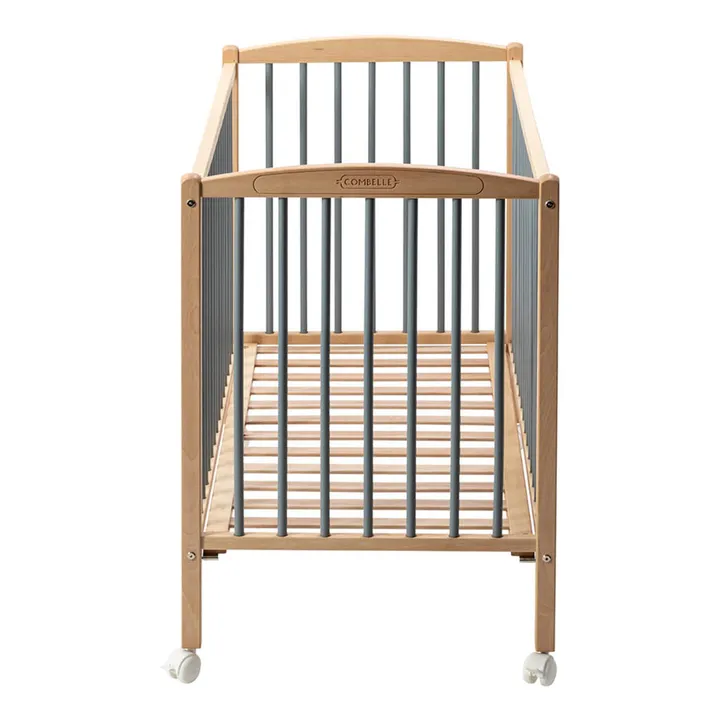 Lit bébé Arthur 60x120 cm | Bleu gris- Image produit n°5