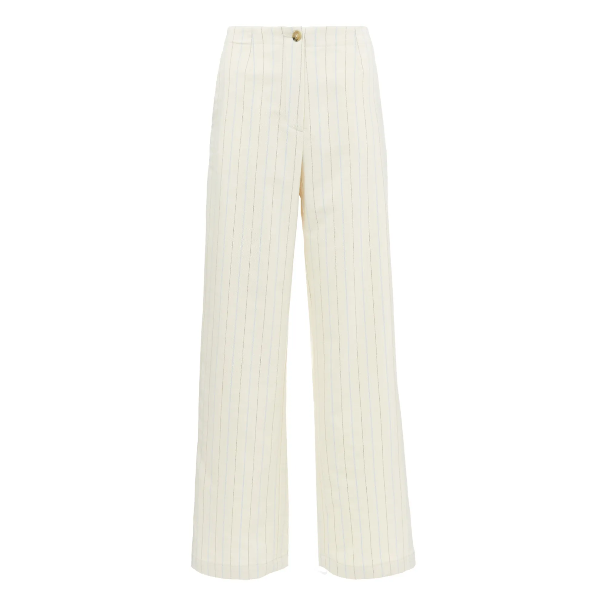 Bellerose Women's Ecru Dorris Striped Pants - ’S Collection