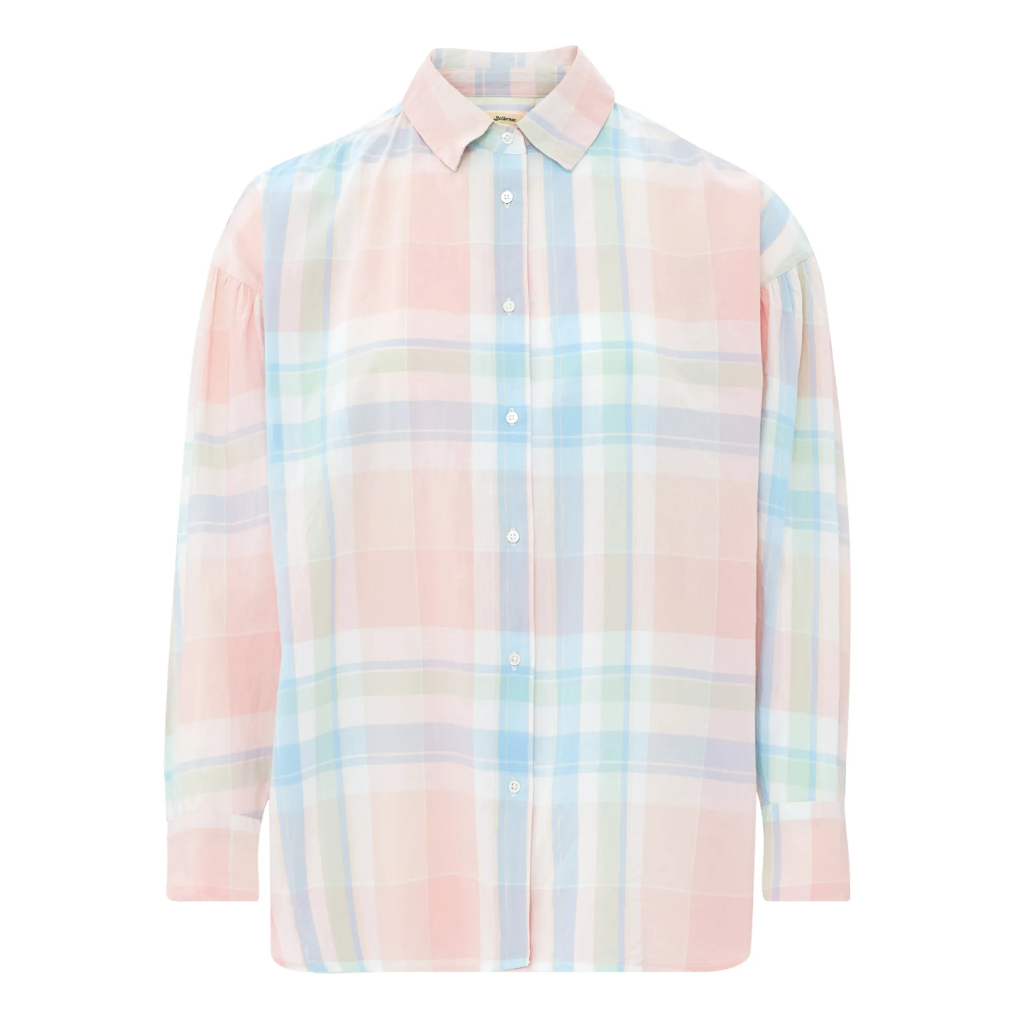 Bellerose Women's Pink Fastoo Check Shirt - ’S Collection