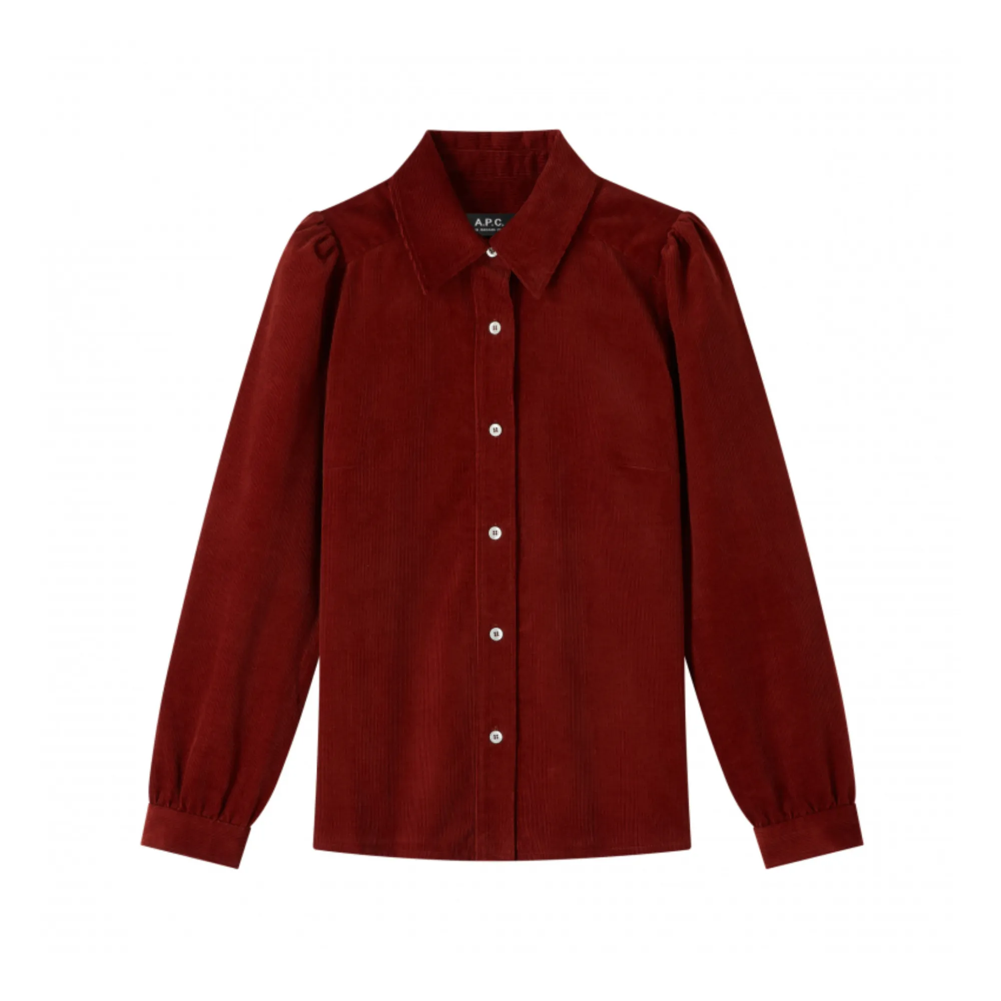 A.p.c. Brick Red Margot Shirt
