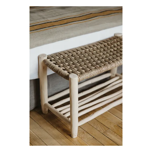 Sitzbank aus Holz 