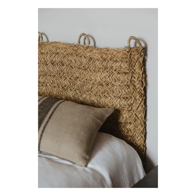 Natural Fiber Headboard to Hang up