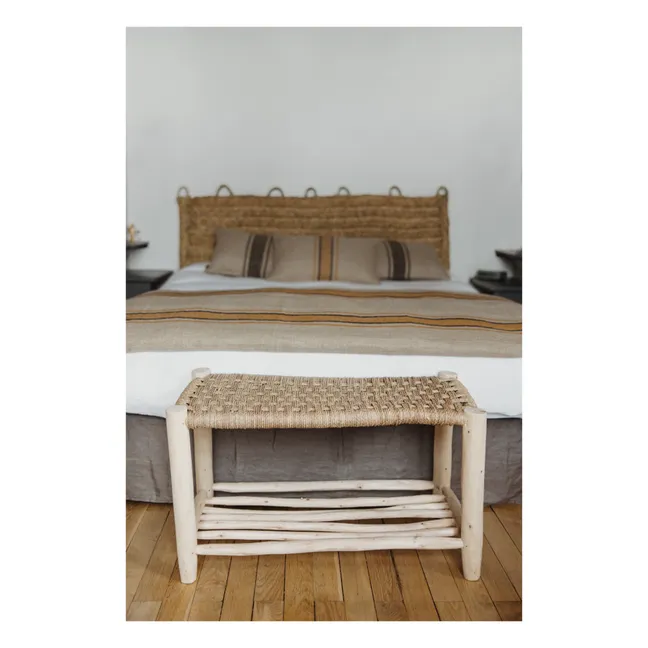 Natural Fiber Headboard to Hang up