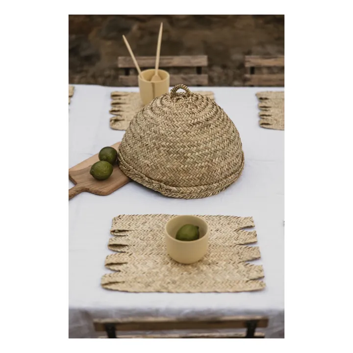 Cosydar Woven Palm Leaf Placemat Smallable
