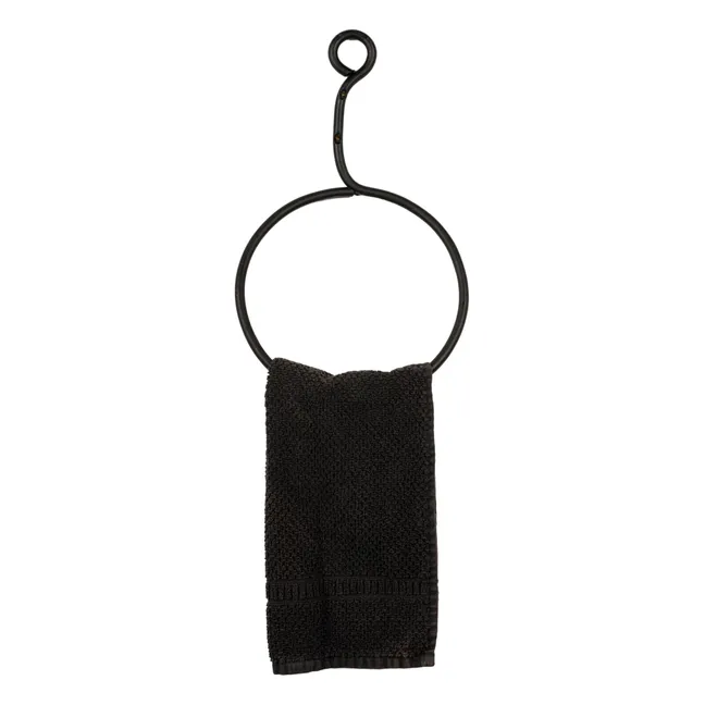 Porte-serviette | Noir