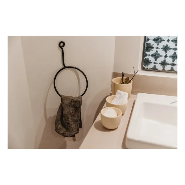 Porte-serviette | Noir