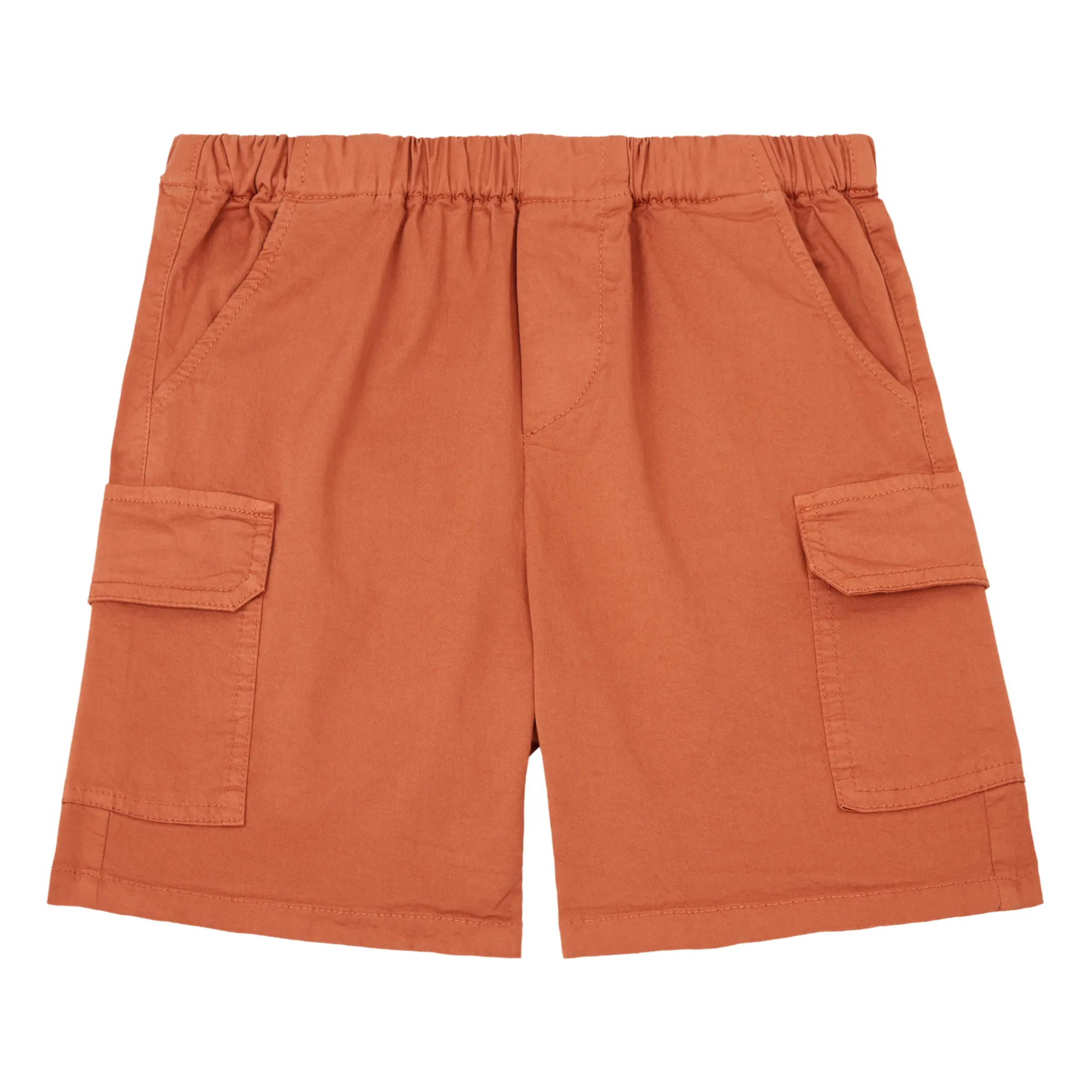 Babe & Tess Rust Pocket Shorts
