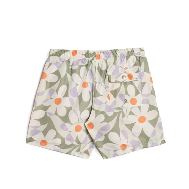 Short de Bain Daisy Recyclé | Sauge