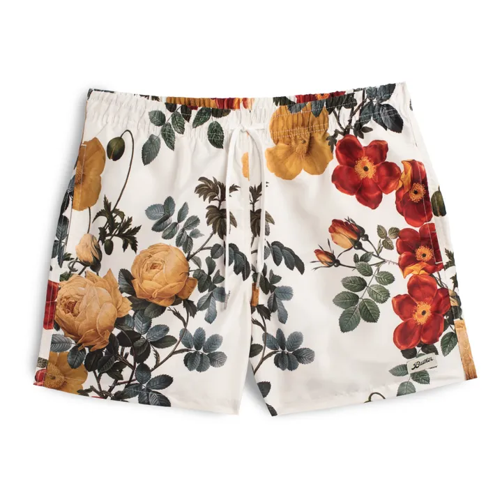 Bouquet Recycled Swim Shorts | Ecru- Product image n°0