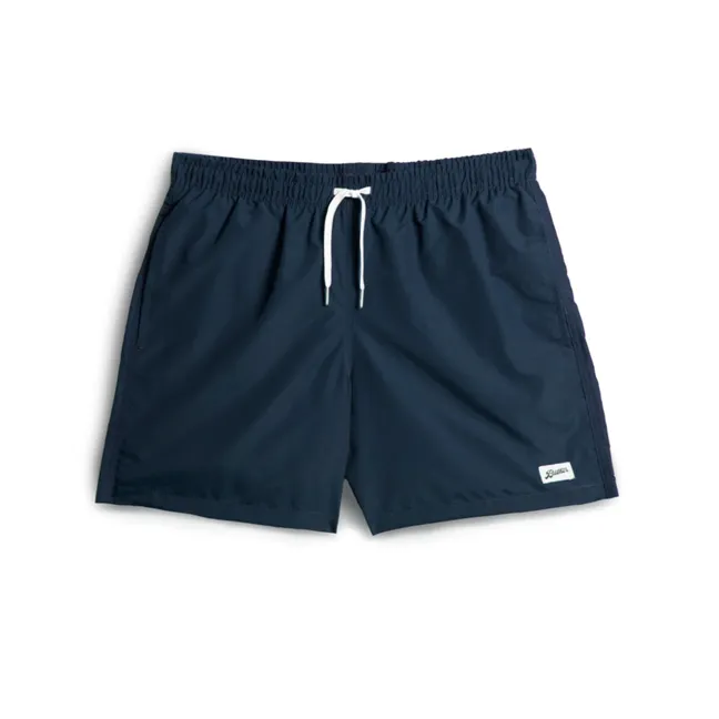 Badeshorts Unifarben Recycelt | Navy