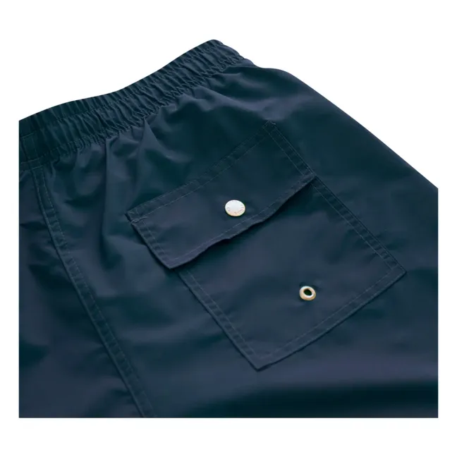 Badeshorts Unifarben Recycelt | Navy