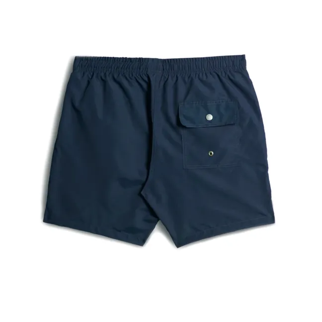 Badeshorts Unifarben Recycelt | Navy