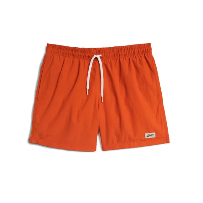 Bañador reciclado liso | Naranja