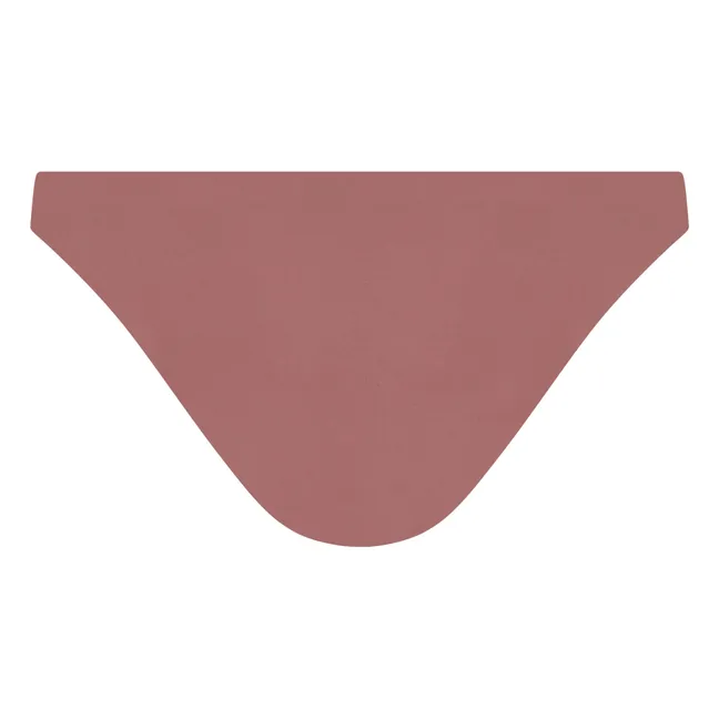 Bas de Maillot de bain bandeau noué Bicolore Réversible | Chocolat