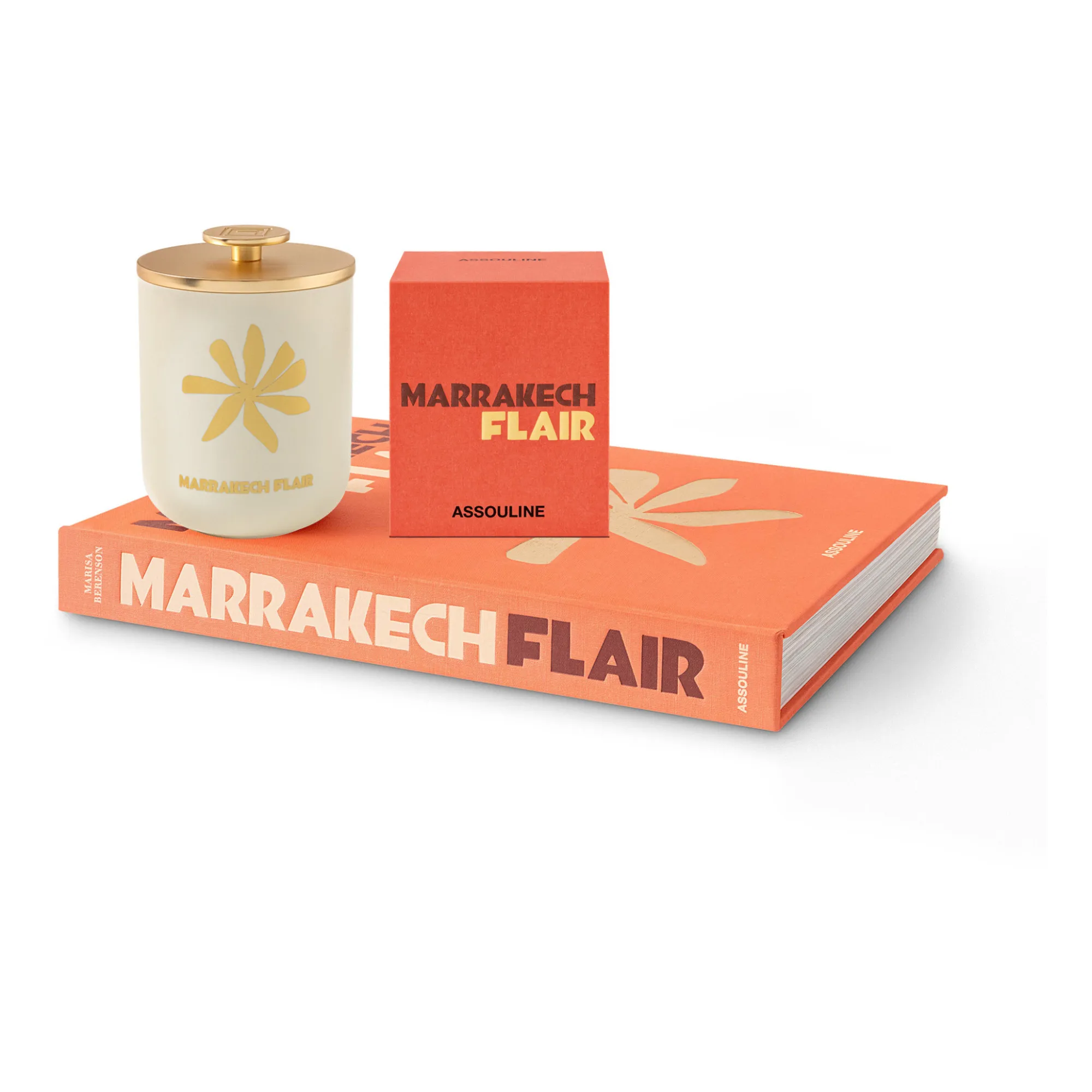 Bougie en céramique Marrakech Flair | Orange- Image produit n°1