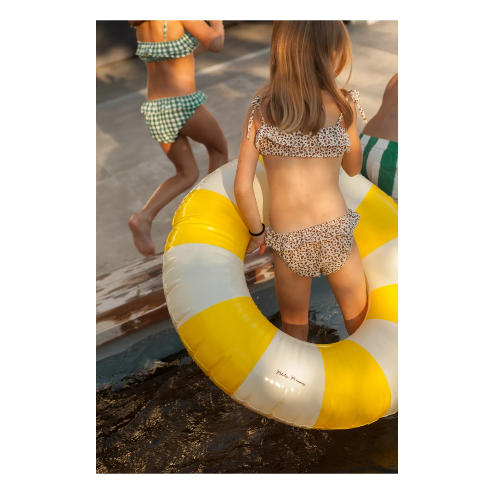 Leolines, LLC ™ Child Size C2 Bikini COTTON Candy Corn Print