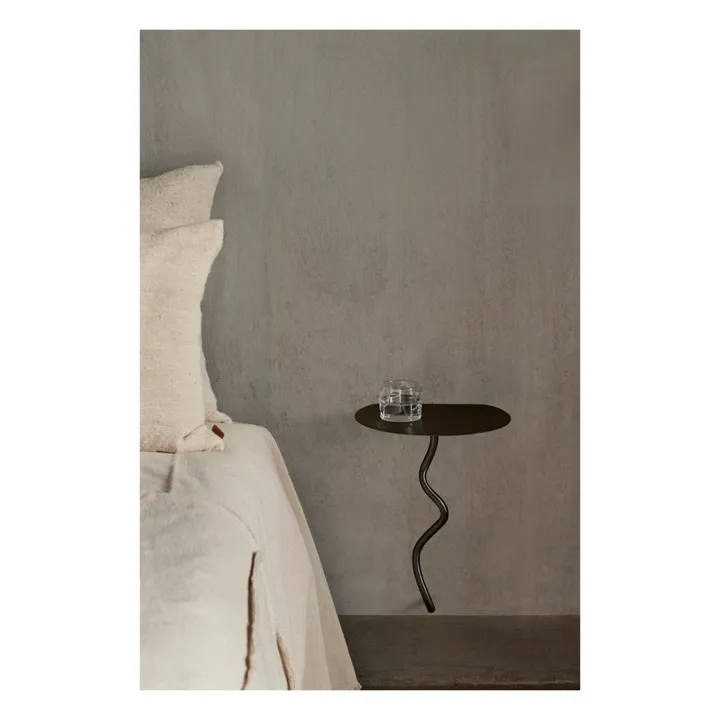 Table de nuit murale Curvature | Noir- Image produit n°1