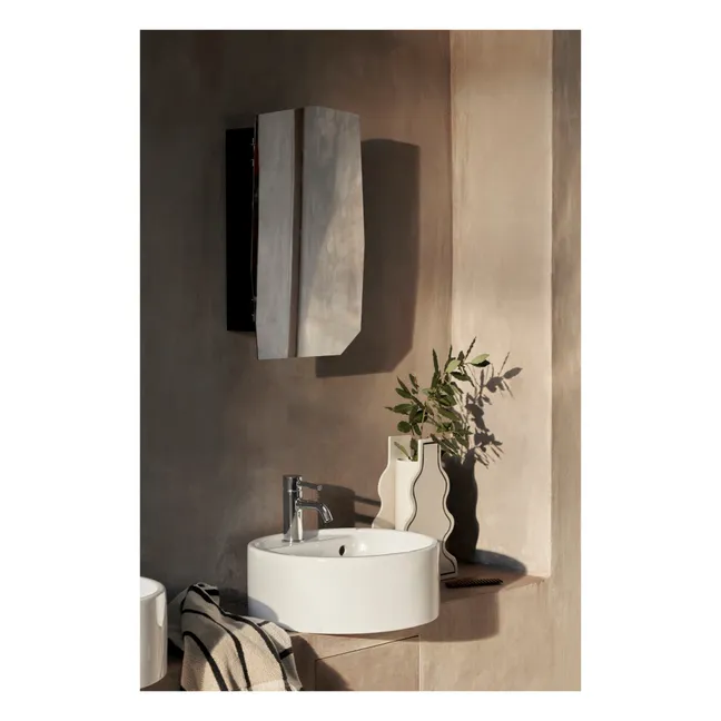 Shard mirror cabinet  | Black