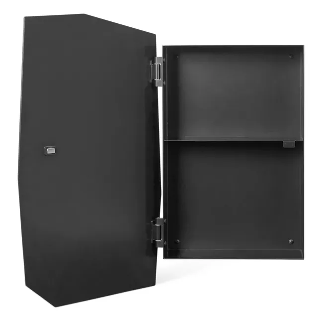 Shard mirror cabinet  | Black