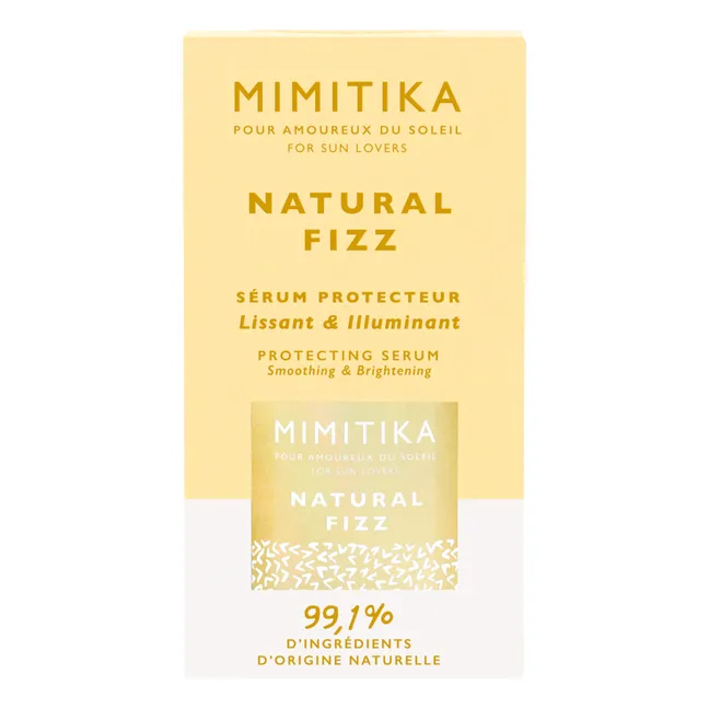 Sérum alisador e iluminador Natural Fizz - 15 ml