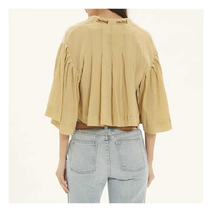 Blouse Kite | Sable- Image produit n°2