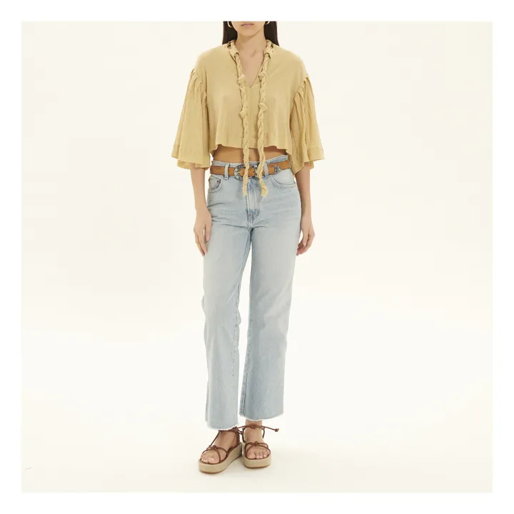 Blouse Kite | Sable- Image produit n°1