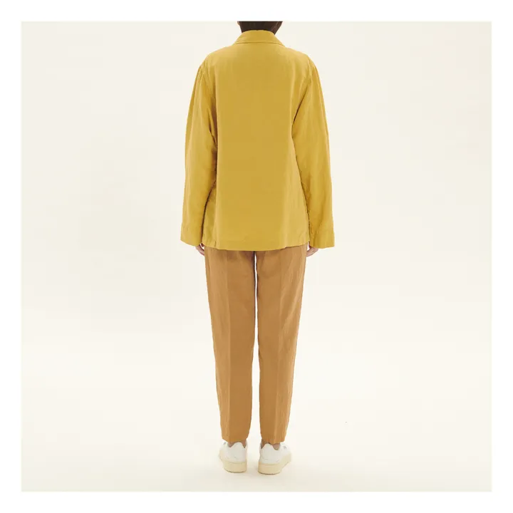 2 Button Jacket | Saffron- Product image n°3