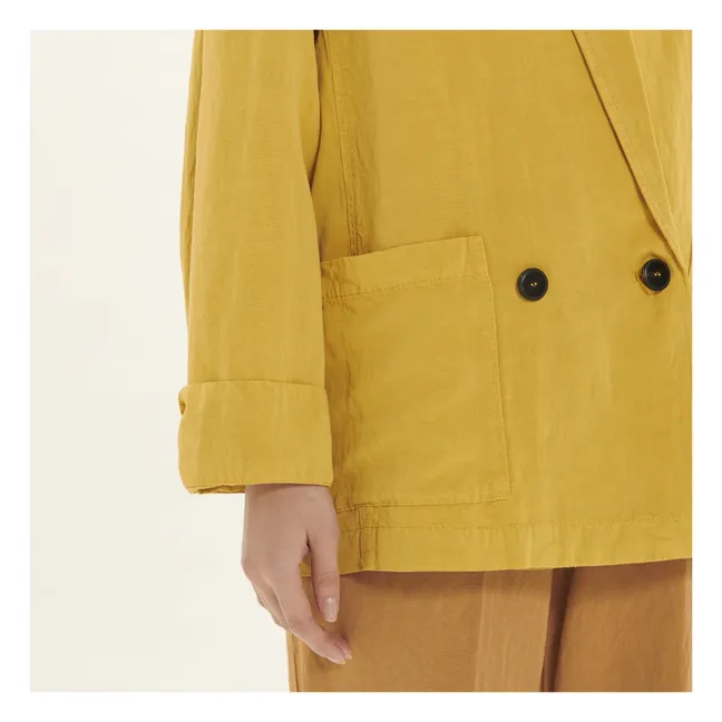 Chaqueta de 2 botones | Azafrán