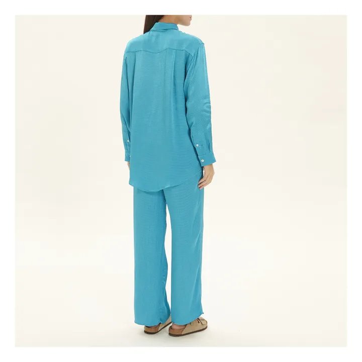 Chemise Shaning | Aqua- Image produit n°2