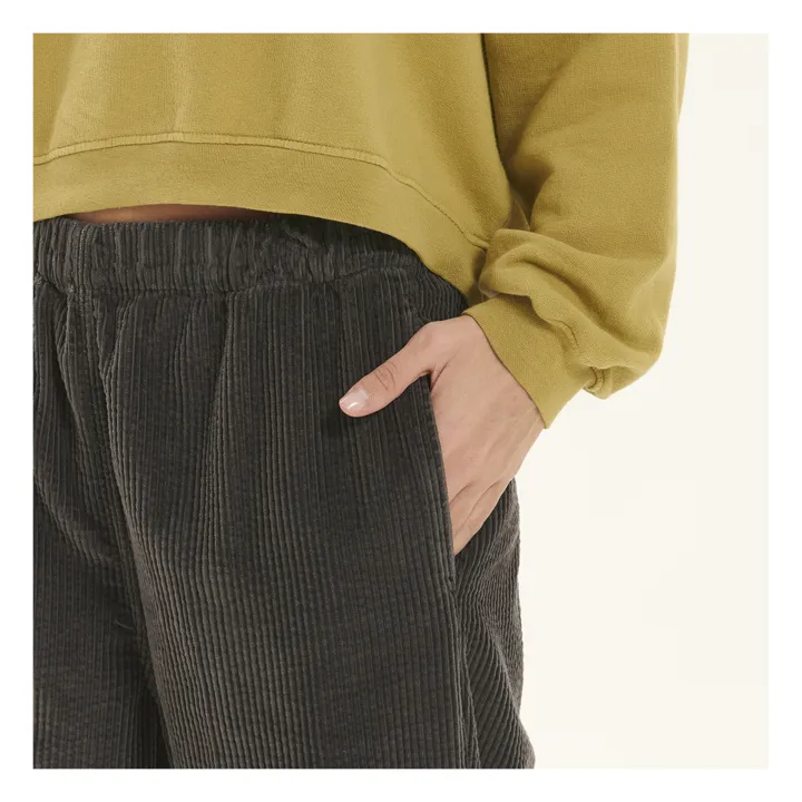 Pantalones de pana Padow | Gris Oscuro- Imagen del producto n°3